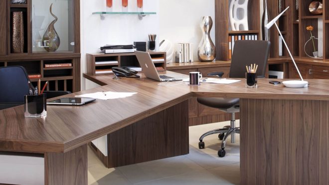 A convenient and qualitative desk as the main part of a home office