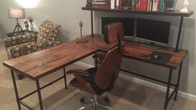 custom corner office desk